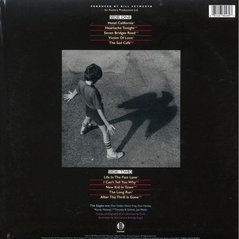 Eagles - Eagles Greatest Hits Volume 2 (180g) (clear vinyl) - Vinyl LP - Picture 2 of 2